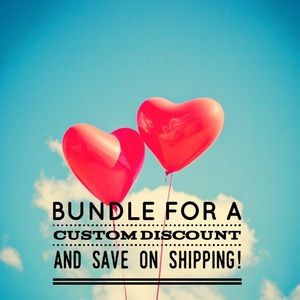 Bundle 2 or more items and I’ll send you an offer!